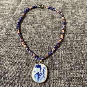 Ming Pottery Shard Necklace